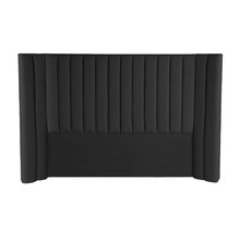 Black Lulu Velvet Bedhead