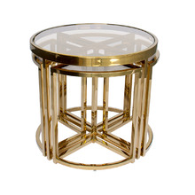 5 Piece Perugia Nesting Side Table Set