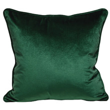 Laine Piped Square Velvet Cushion