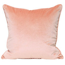 Laine Piped Square Velvet Cushion