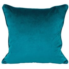 Laine Piped Square Velvet Cushion