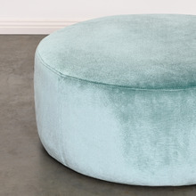 Hermann Velvet Ottoman