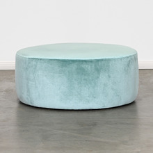 Hermann Velvet Ottoman