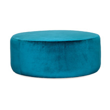 Hermann Velvet Ottoman
