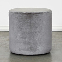 Dudley Velvet Ottoman