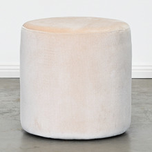 Small Velvet Ottoman