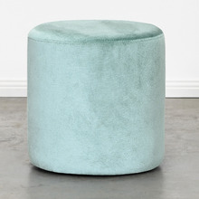 Small Velvet Ottoman