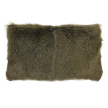 Amgalan Goat Fur Lumbar Cushion