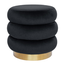 Quinn Velvet Ottoman