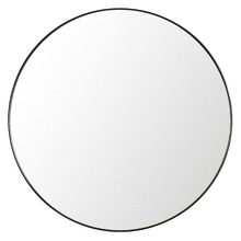 Ludlow Round Steel Wall Mirror