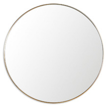 Ludlow Round Steel Wall Mirror