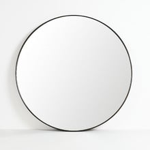 Ludlow Round Steel Wall Mirror