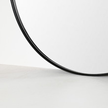 Ludlow Round Steel Wall Mirror