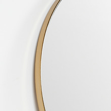 Ludlow Round Steel Wall Mirror