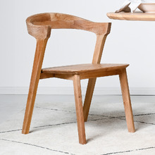 Nilah Teak Wood Outdoor Dining Chair