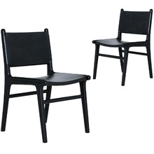 Azir Teak Wood Dining Chairs (Set of 2)