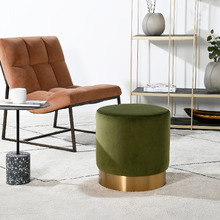 45cm Visser Velvet Ottoman