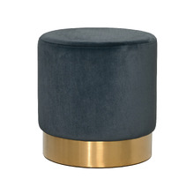 45cm Visser Velvet Ottoman