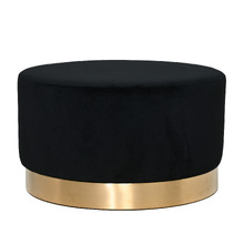 Visser Velvet Ottoman