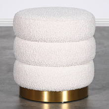 Lauder Boucle Ottoman