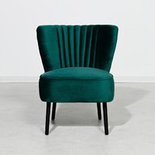 Ivy Green Slipper Chair