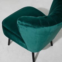 Ivy Green Slipper Chair