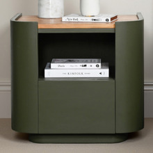 Luna 1 Drawer Bedside Table