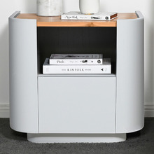 Luna 1 Drawer Bedside Table