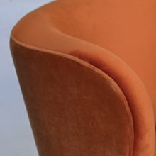 Raeley Velvet Swivel Chair