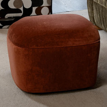 Karin Chenille Ottoman