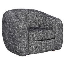 Charcoal Alex Upholstered Tub Chair