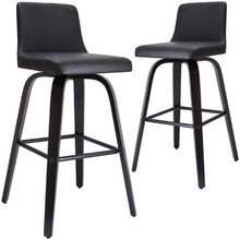Marselle Faux Leather Barstools (Set of 2)