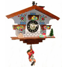 Swinging Boy Clock
