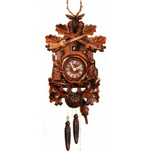 Live Hunting Scene Cuckoo Clock