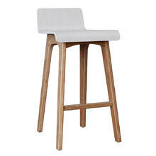 65cm Ede Plywood Low Back Barstool