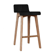 Ash & Black Ede Plywood Bar Stool