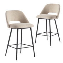 67cm Janis Fabric Barstools (Set of 2)