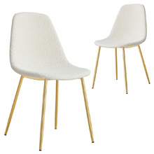 Claire Boucle Dining Chairs (Set of 2)