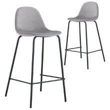 65cm Claire Velvet Barstools (Set of 2)