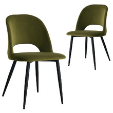 Lucia Velvet Dining Chairs (Set of 2)