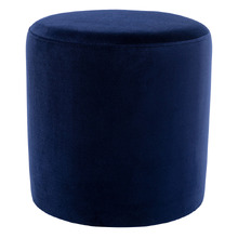 Morrie Velvet Ottoman