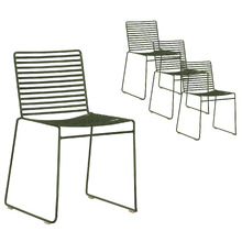 Club Wire Dining Chairs (Set of 4)