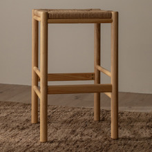 66cm Zia Rubberwood Bar Stool