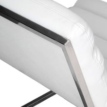 Eivissa Faux Leather Accent Chair