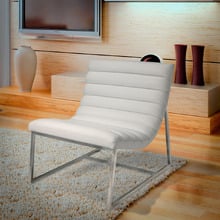 Eivissa Faux Leather Accent Chair