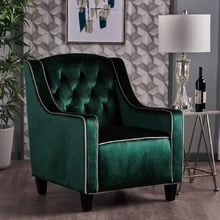 Lara Tufted New Velvet Armchair