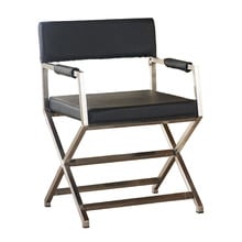 Allira Faux Leather Director Chair