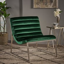 Chantelle Velvet Accent Chair