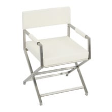 Allira Faux Leather Director Chair