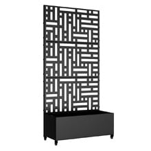 Devyn Steel Trellis Planter